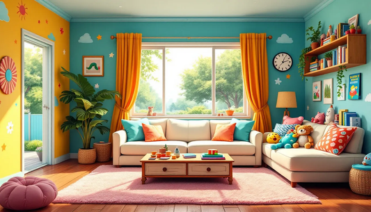 Top Tips for Creating a Kid Friendly Living Room Without Sacrificing Style
