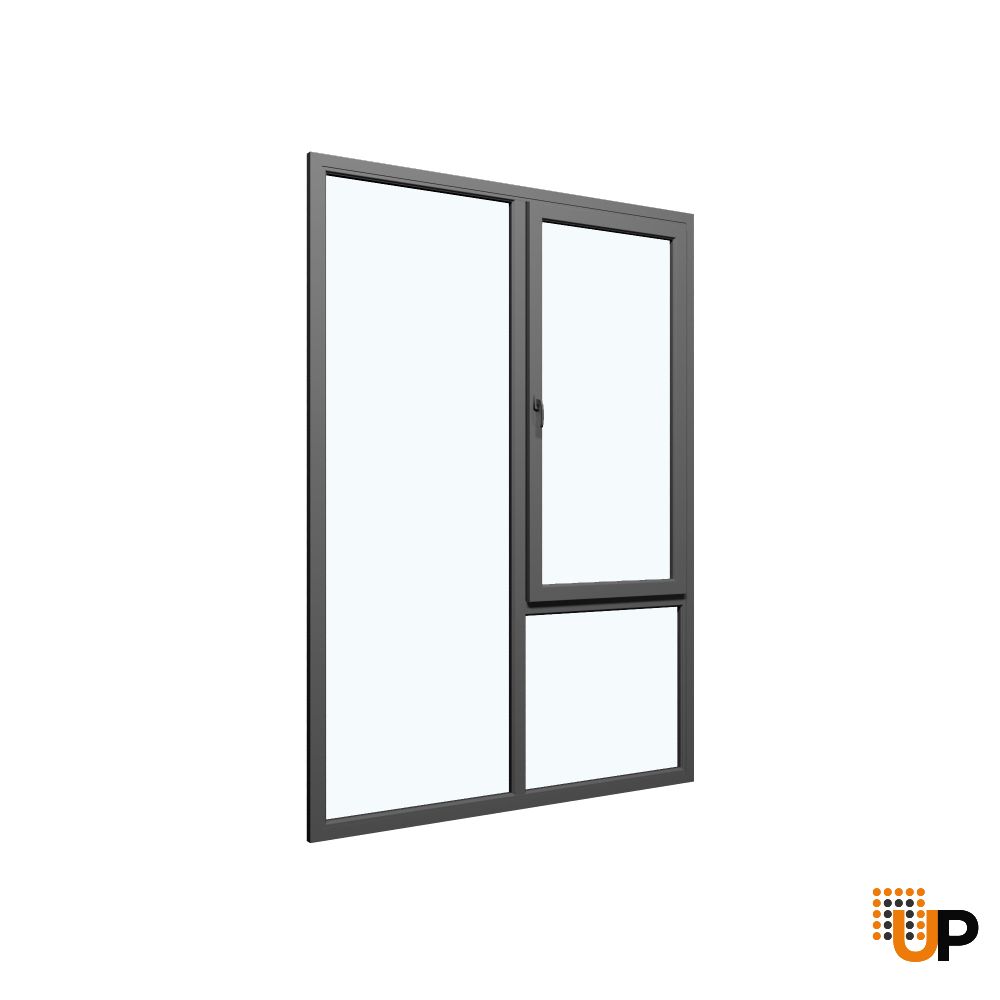 Three-Part Window Aluminum | Buy Windows Online