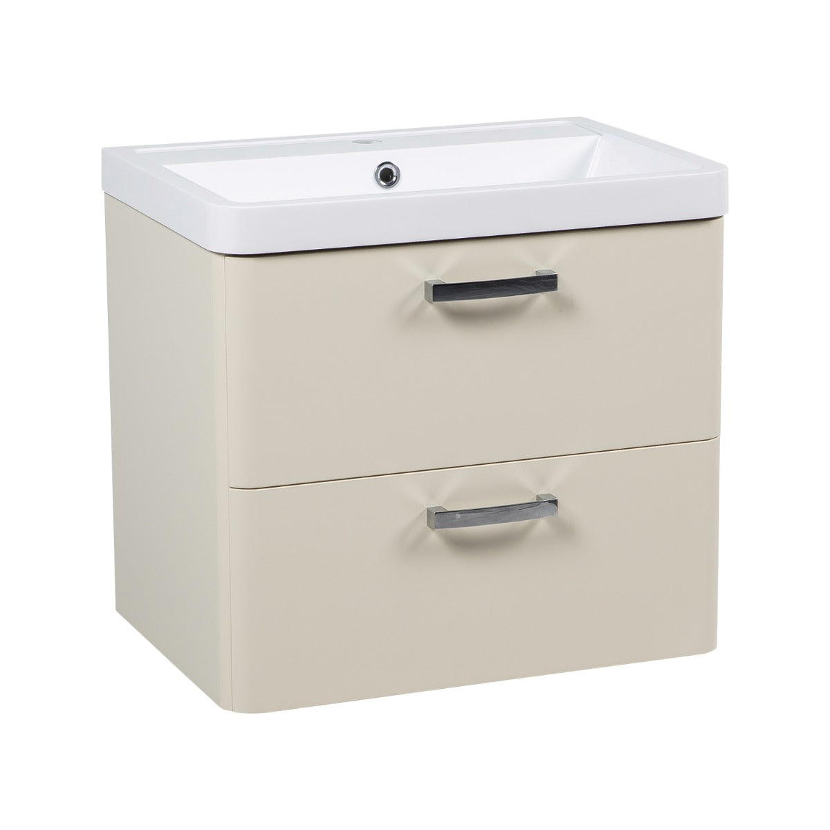 Modern Wall-Mounted Bathroom Vanity with Washbasin | Fiona Collection | Non-Toxic Fire-Resistant MDF "24 | Buy Vanity Online