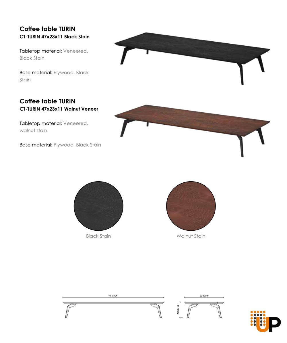 Coffee Table TURIN Collection