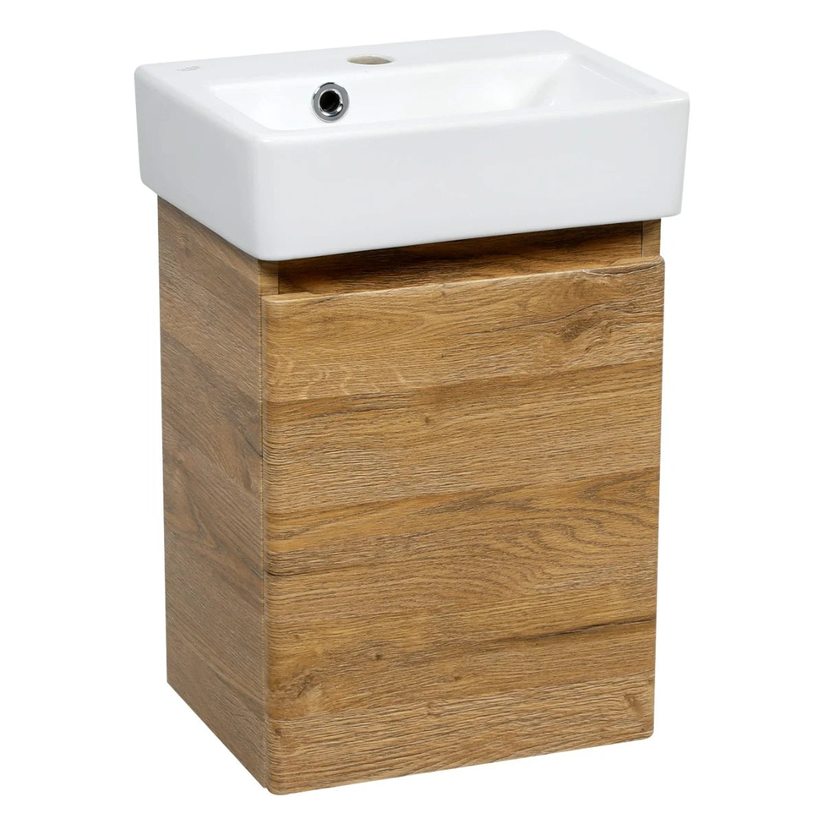 Modern Wall-Mounted Bathroom MINI-Vanity with Washbasin | Comfort Collection | Non-Toxic Fire-Resistant MDF | Buy Vanity Online