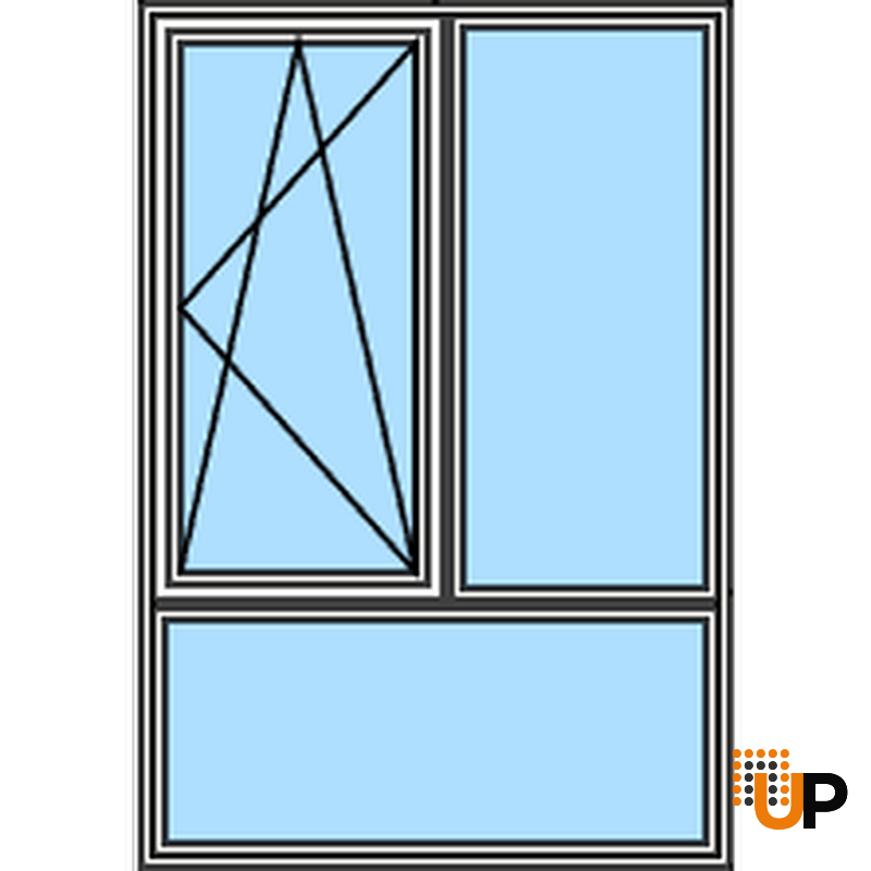 Three-Part Window Aluminum | Buy Windows Online