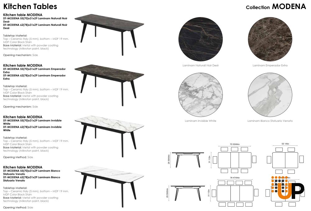 Dining Table MODENA Collection | Buy Tables Online