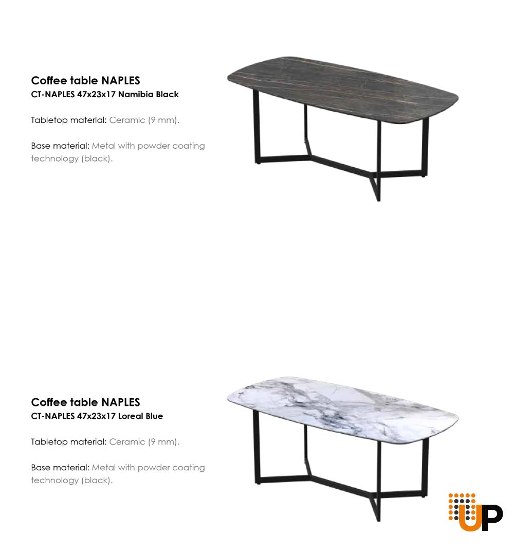Coffee Table NAPLES Collection | Buy Tables Online