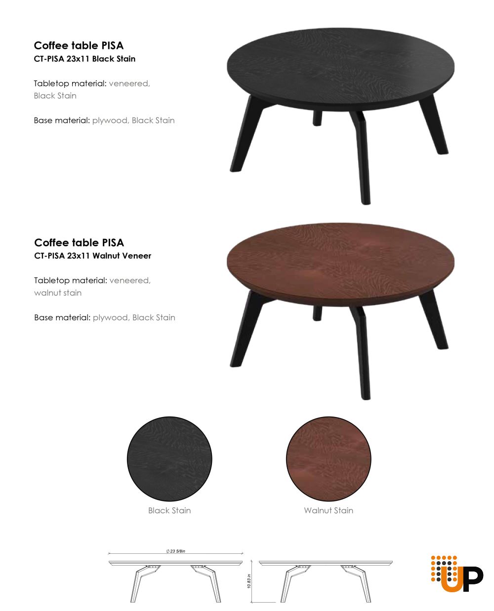 Coffee Table PISA Collection | Buy Tables Online