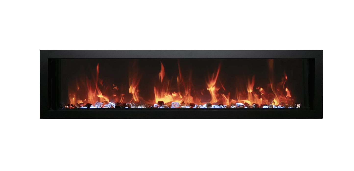 Symmetry Xtra Slim Smart Electric Fireplace | Amantii | Wifi Enabled | Buy Fireplaces Online