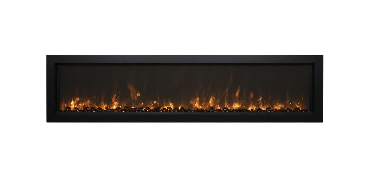 Panorama BI Slim Smart Electric Fireplace | Amantii | Built in Surround | Buy Fireplaces Online
