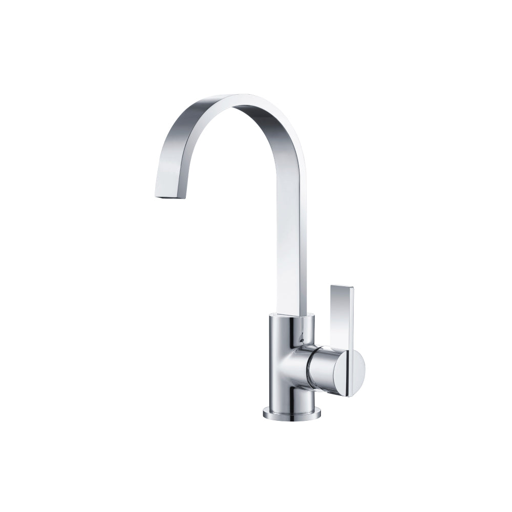 Bari Bathroom | Single Hole Bathroom / Bar Faucet – With Swivel Spout | Isenberg - 145.1500CP
