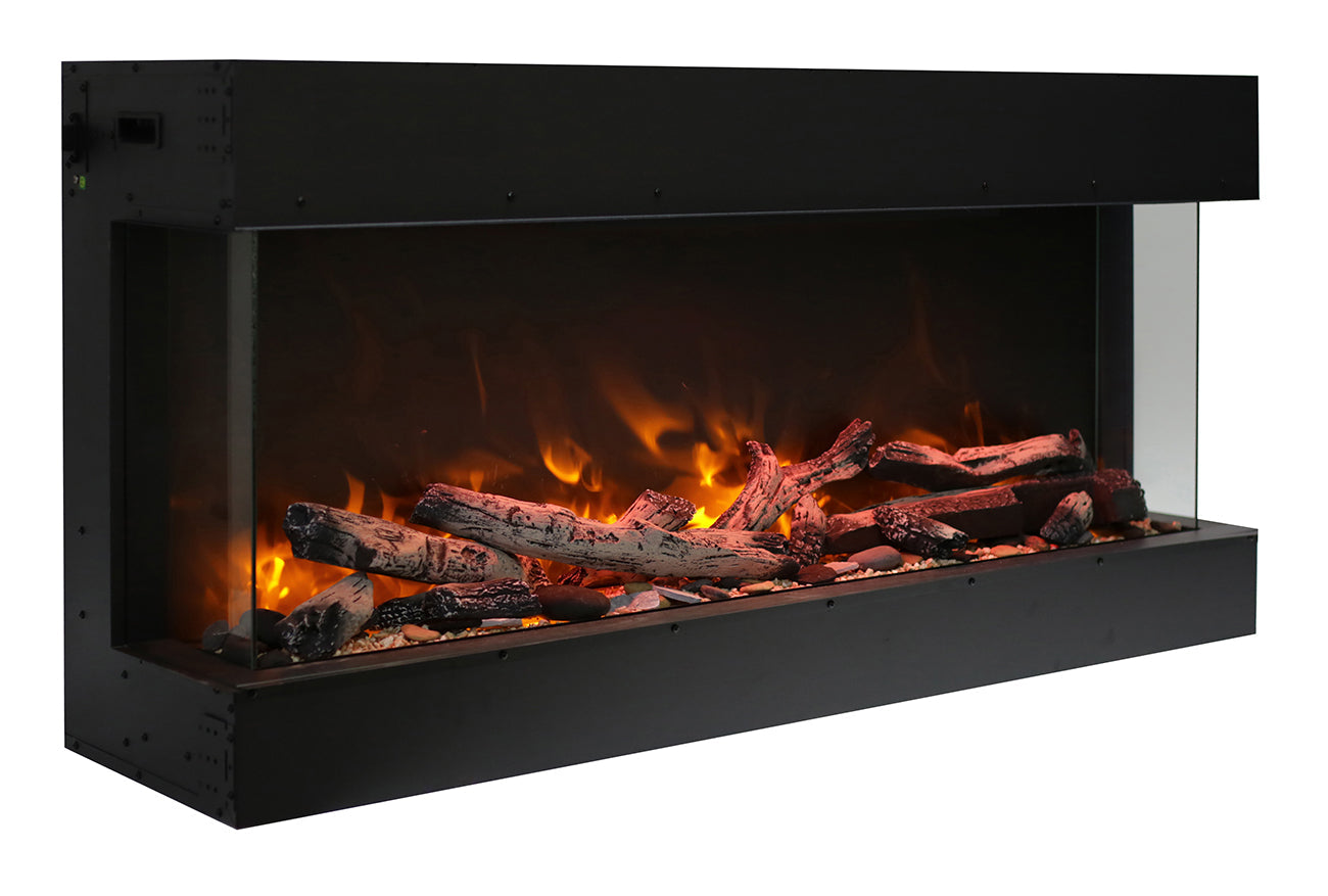 BAY-SLIM 3 Sided Electric Fireplace | Remii | Buy Fireplaces Online