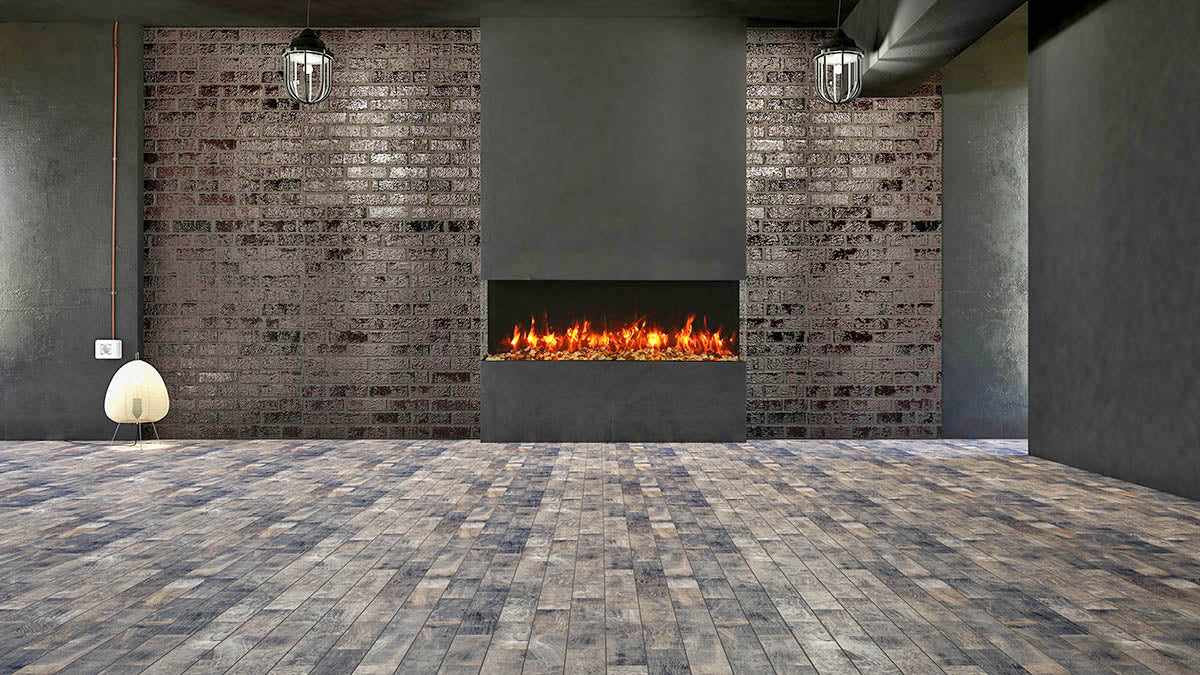 BAY-SLIM 3 Sided Electric Fireplace | Remii | Buy Fireplaces Online