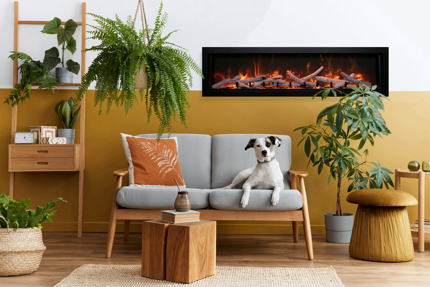 Panorama BI Deep XT Smart Electric Fireplace | Amantii | Built-in Steel Surround | Wifi Enabled | Buy Fireplaces Online