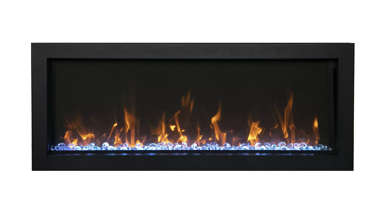 Panorama BI Slim Smart Electric Fireplace | Amantii | Built in Surround | Buy Fireplaces Online