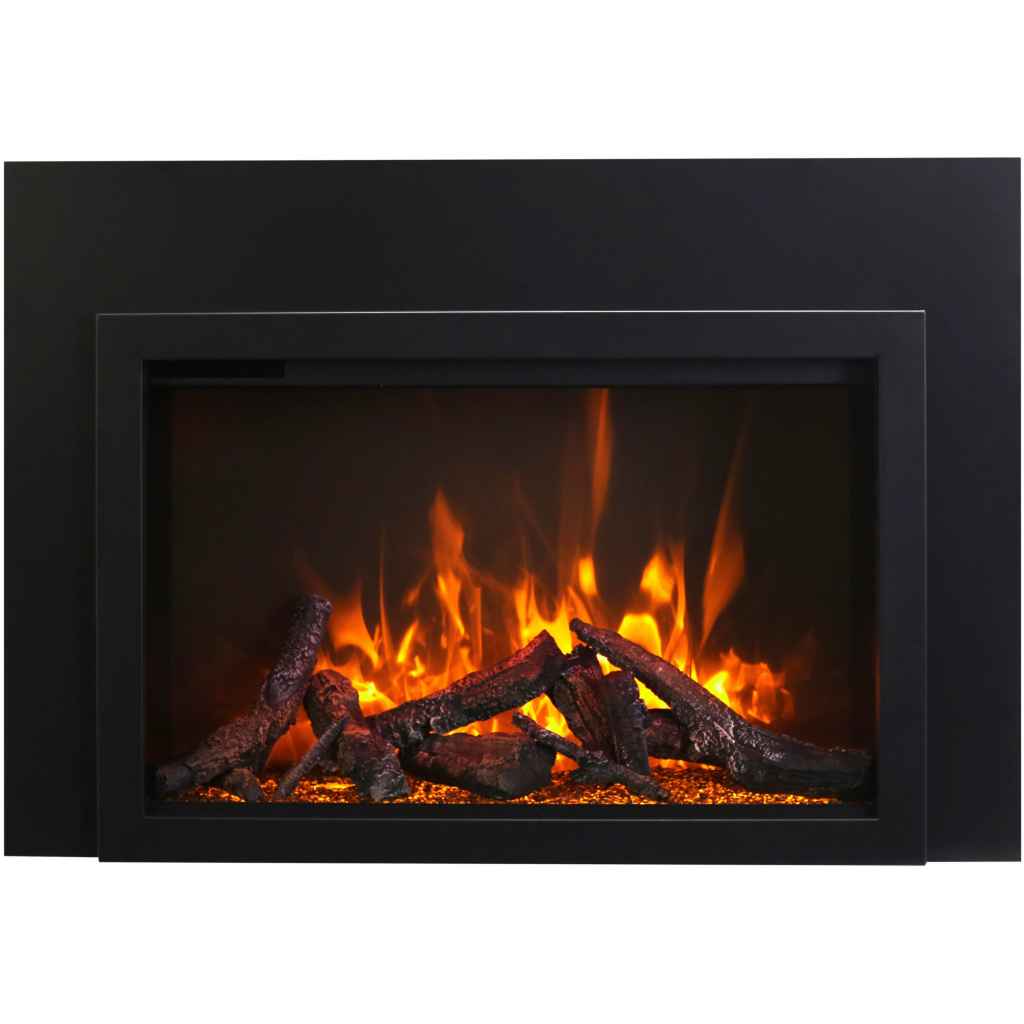 TRD Smart Insert Electric Fireplace | 4 Side Trim | Amantii