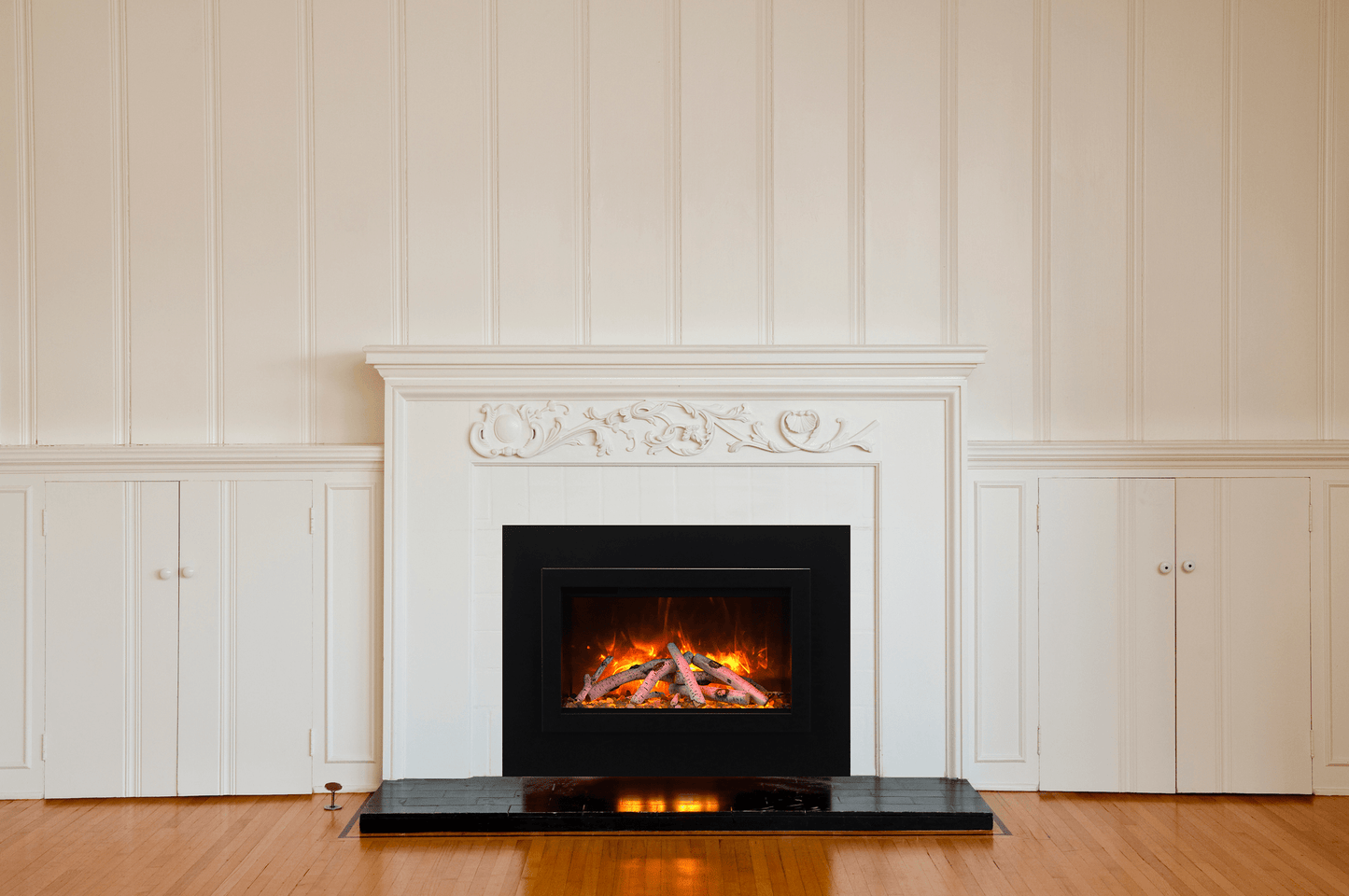 TRD Smart Insert Electric Fireplace | 3 Side Trim | Amantii