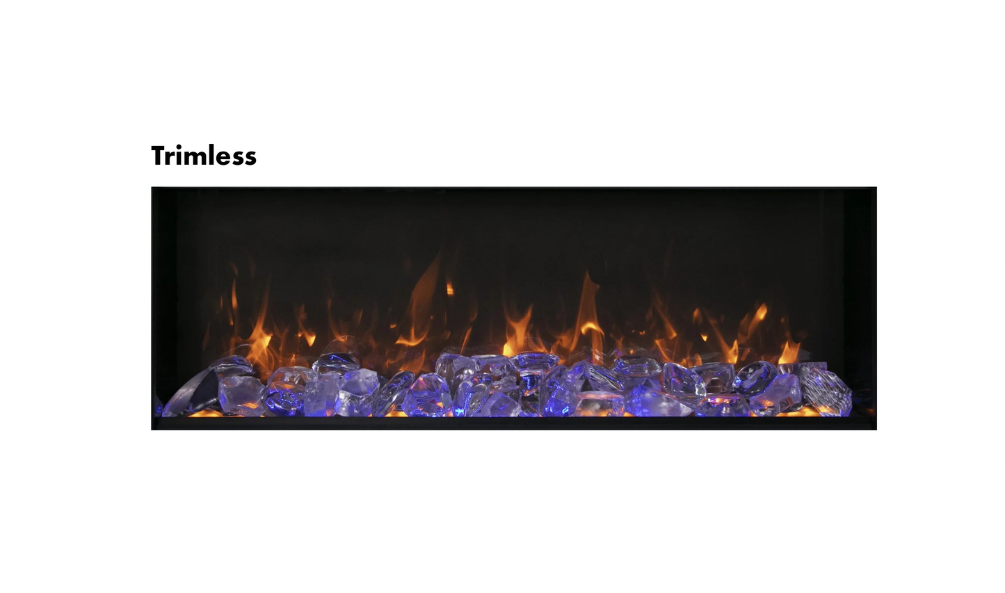 Panorama BI Extra Slim Smart Electric Fireplace | Amantii | Indoor | Outdoor | Buy Fireplaces Online