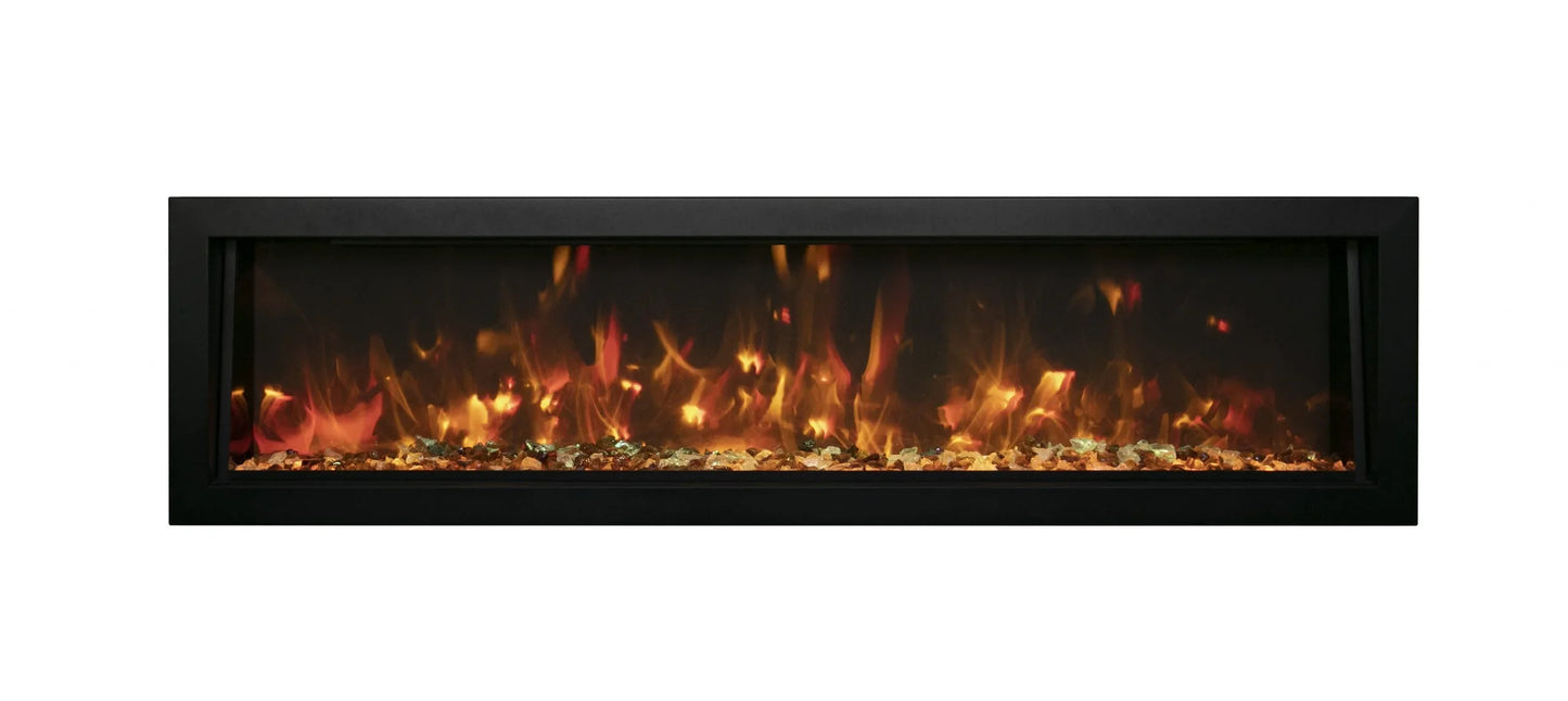 DEEP Electric Fireplace | Remii | Indoor | Outdoor | Two Stage Heater | Buy Fireplaces Online