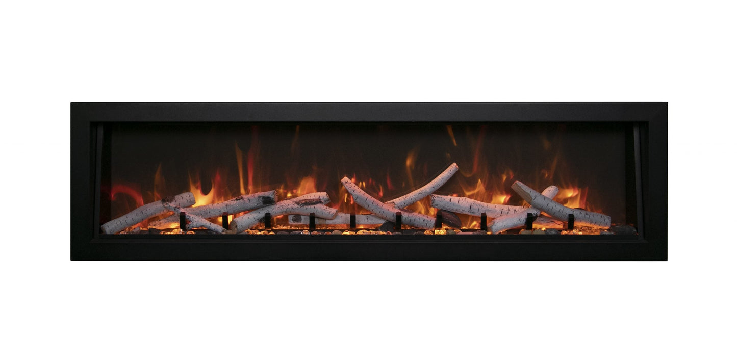 Panorama BI Deep XT Smart Electric Fireplace | Amantii | Built-in Steel Surround | Wifi Enabled | Buy Fireplaces Online