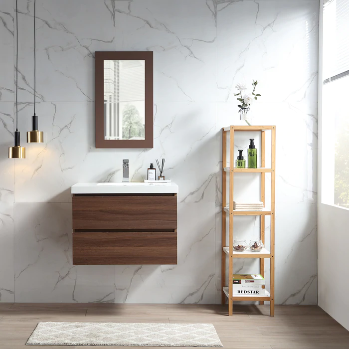 Bari Bathroom | 30" Bathroom Vanity Wall Mount Set