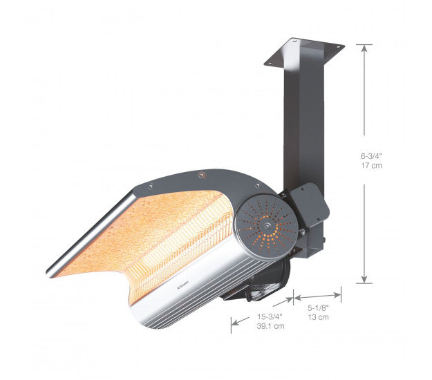 Dimplex Indoor | Outdoor Electric Infrared Heater Ceiling Mount Bracket Kit