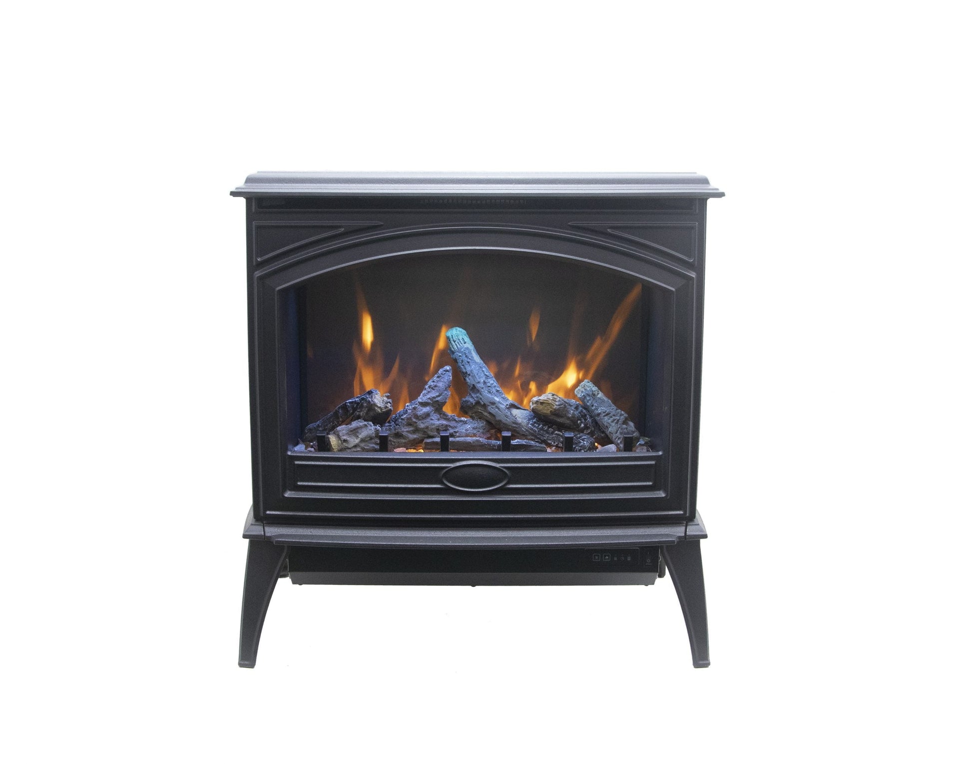 Cast Iron Freestand Electric Fireplace | Amantii  | Buy Fireplaces Online