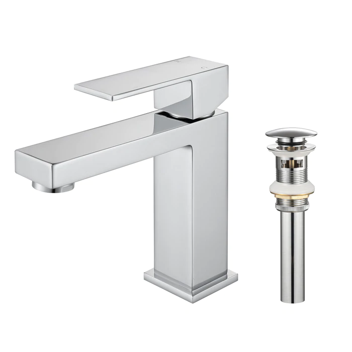 Bari Linear | Single Hole Bathroom Faucet