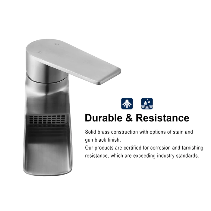 Bari Modern | Single Hole Bathroom Faucet