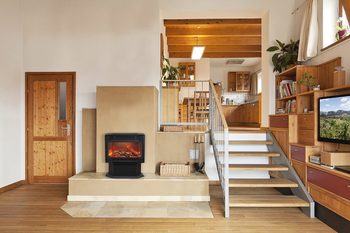 FS‐26‐922 Freestanding | Amantii | 2 Stage Heater | Buy Fireplaces Online