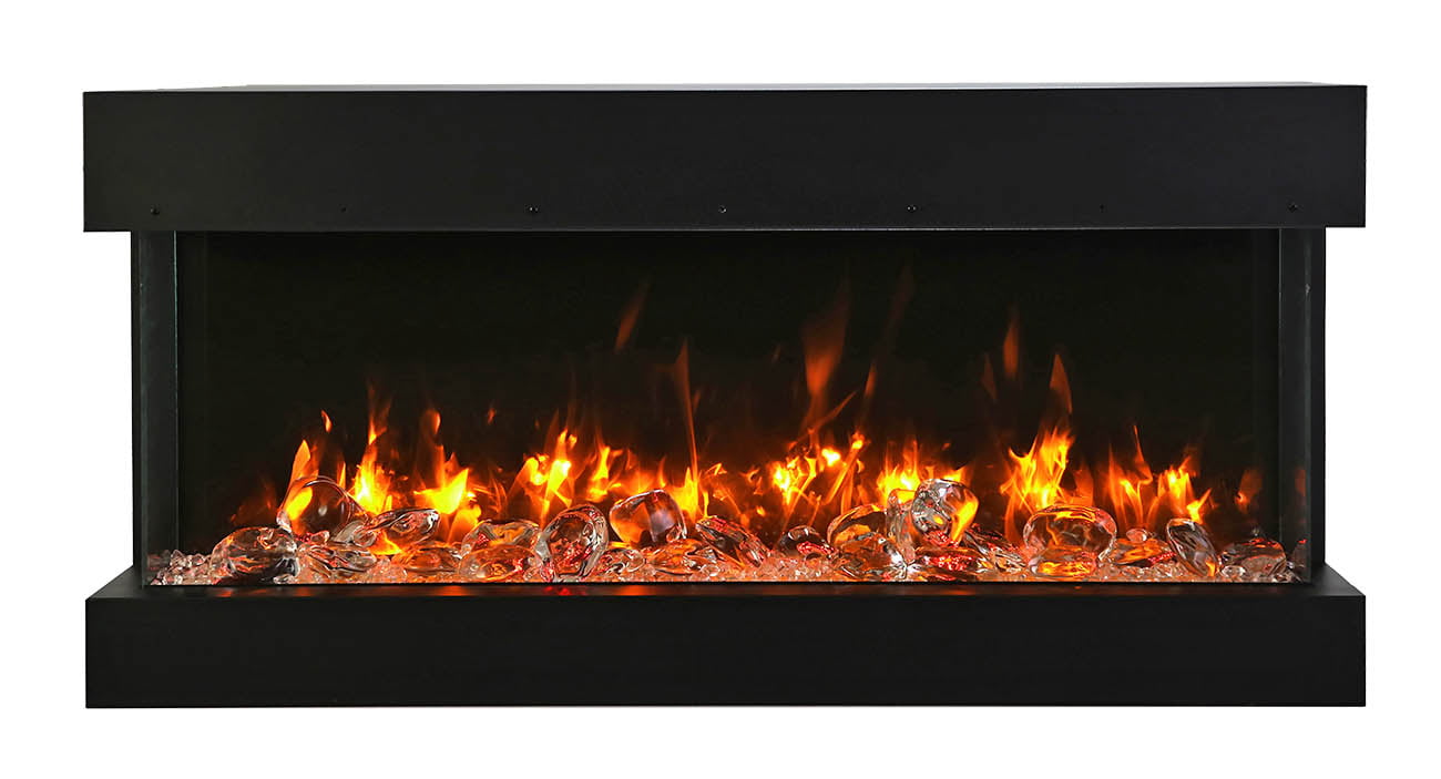 True View Slim Smart Electric Fireplace | Amantii | Wifi Enabled | Buy Fireplaces Online