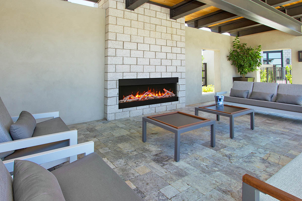 BAY-SLIM 3 Sided Electric Fireplace | Remii | Buy Fireplaces Online