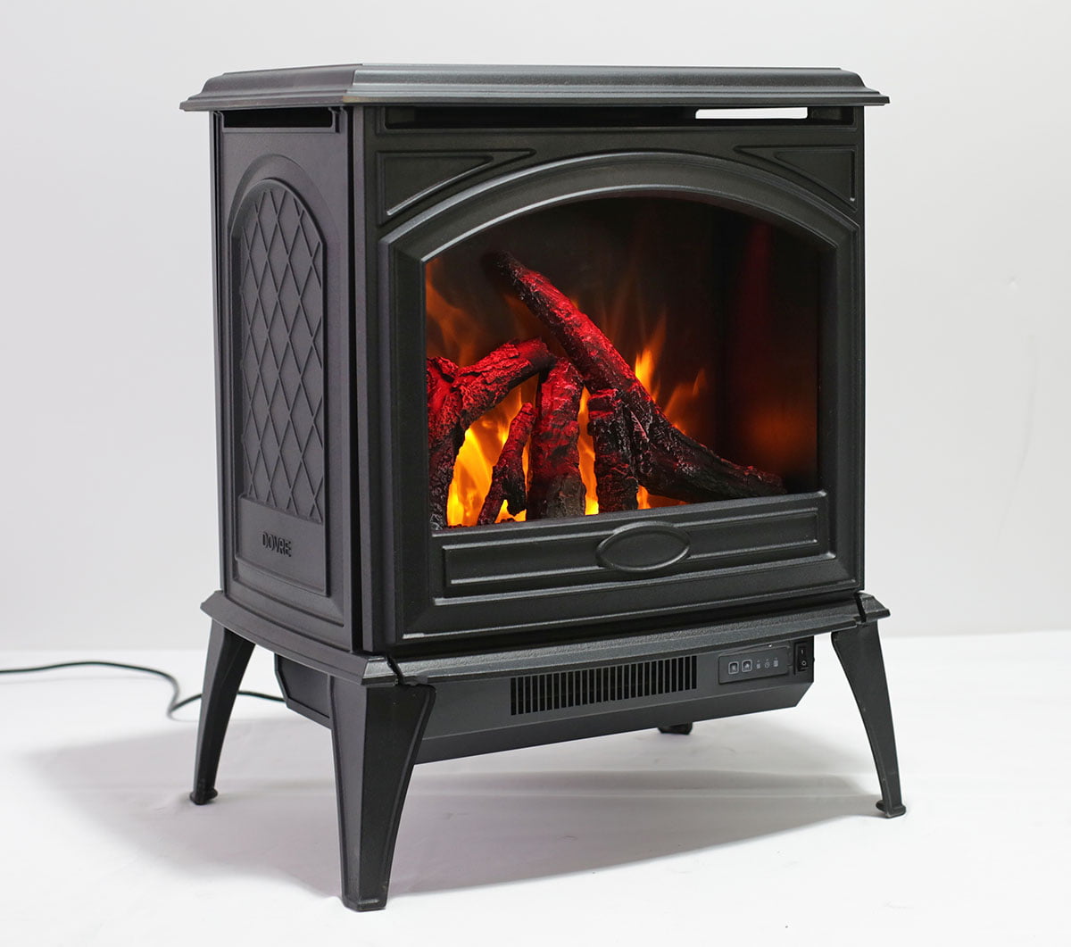 Cast Iron Freestand Electric Fireplace | Amantii  | Buy Fireplaces Online