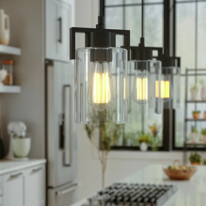 Bari Modern | 1-Light Dimmable Pendant Light