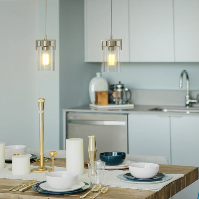 Bari Modern | 1-Light Dimmable Pendant Light