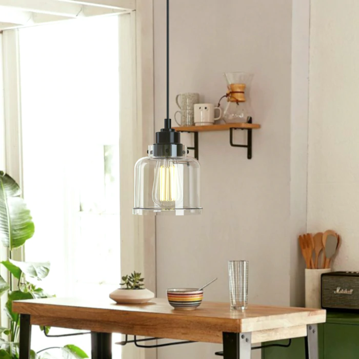 Bari Classic | 1-Light Dimmable Pendant Light