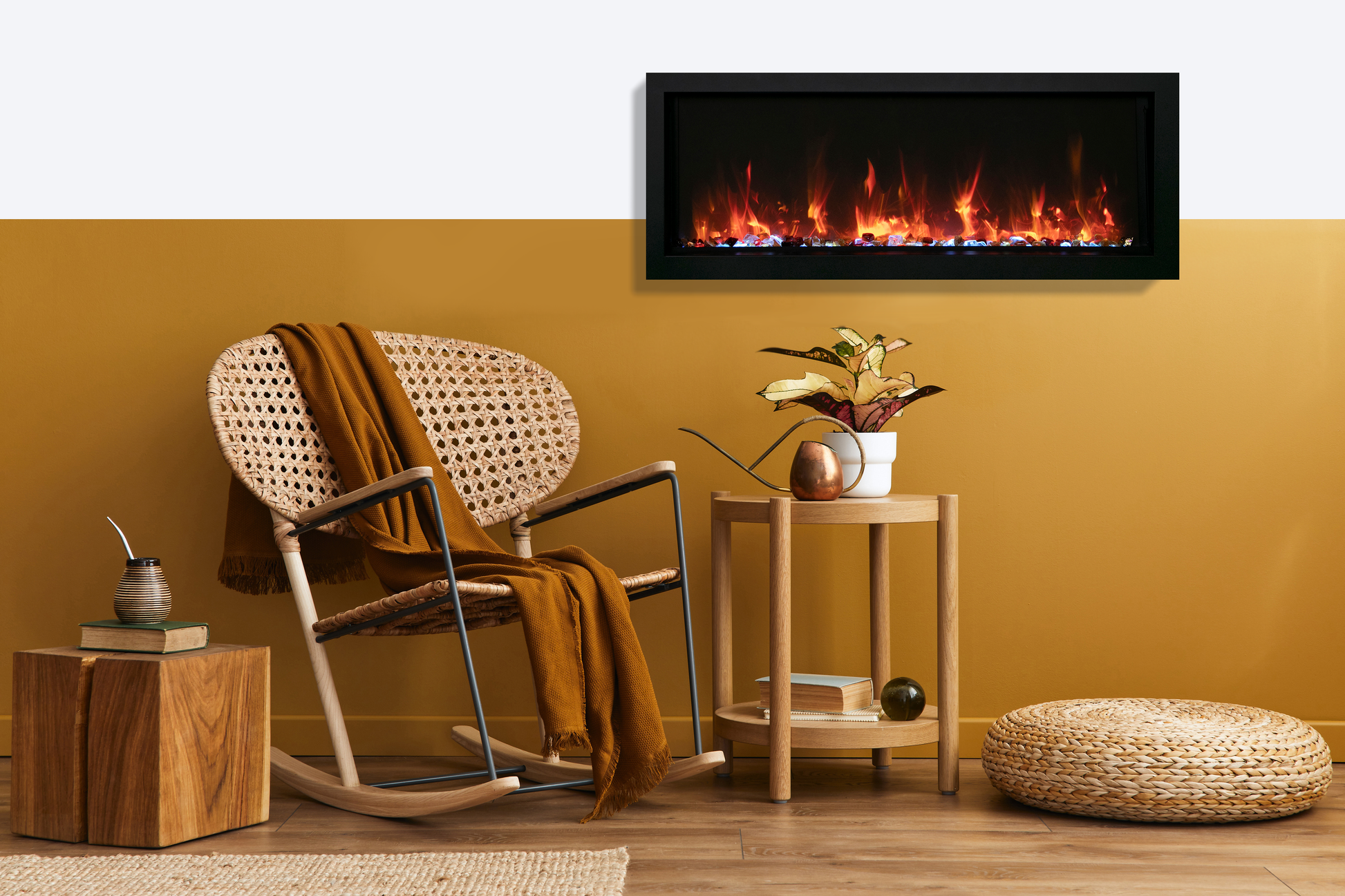 Panorama BI Extra Slim Smart Electric Fireplace | Amantii | Indoor | Outdoor | Buy Fireplaces Online