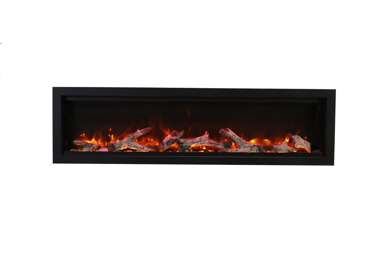 Symmetry Smart Electric Fireplace | Amantii | Optional Surround | Wifi Enabled | Buy Fireplaces Online