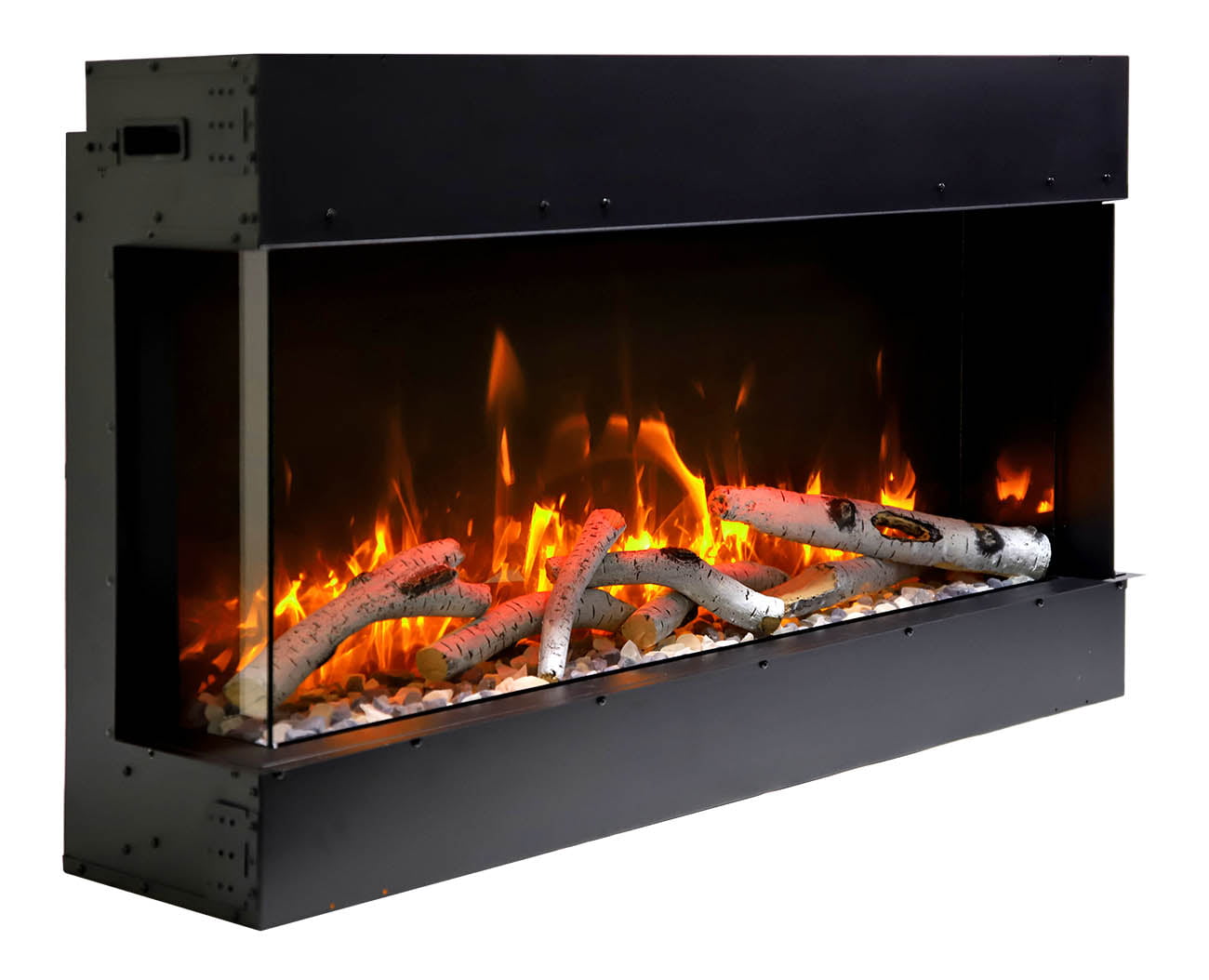 True View Slim Smart Electric Fireplace | Amantii | Wifi Enabled | Buy Fireplaces Online