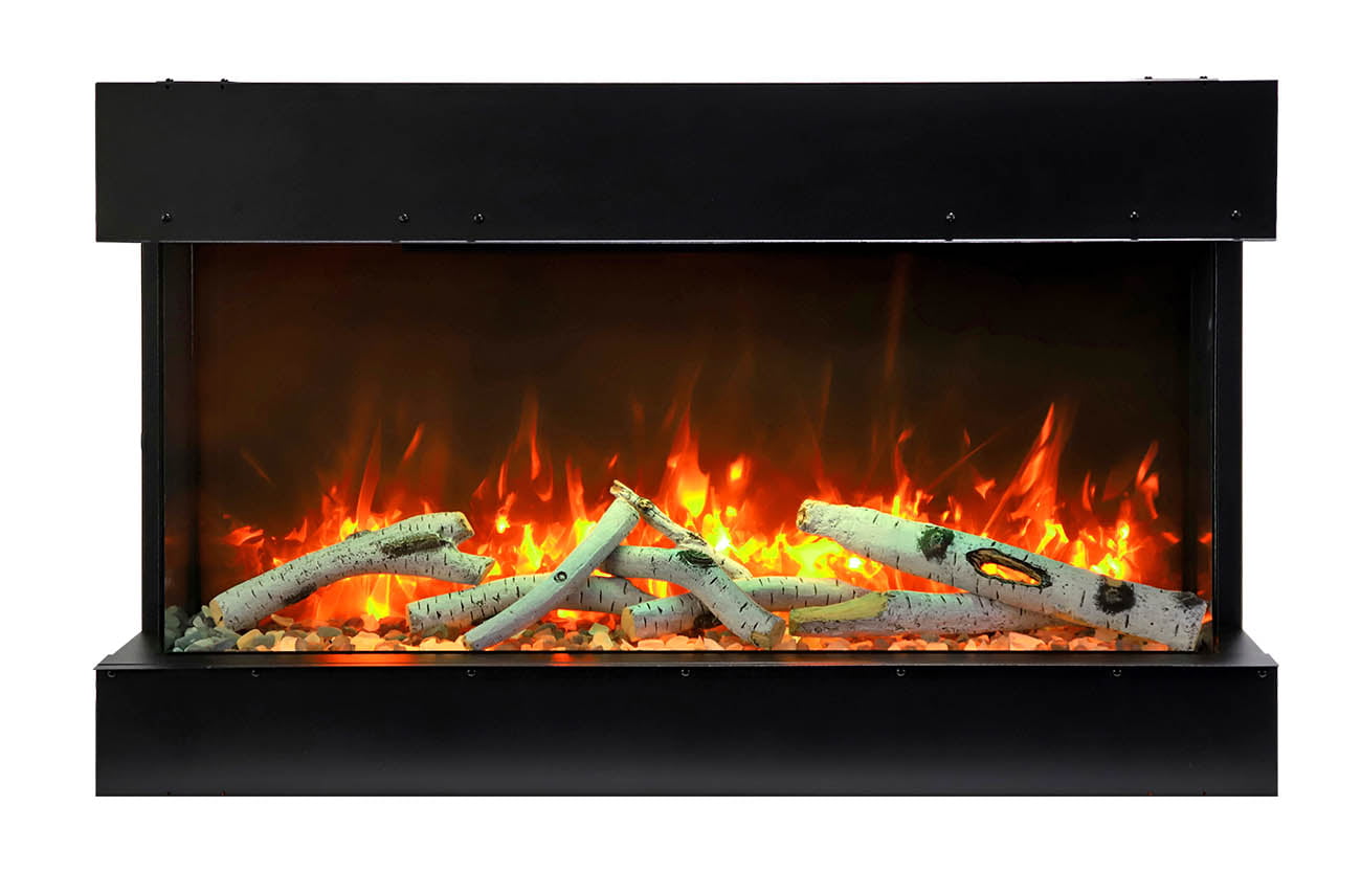 True View Slim Smart Electric Fireplace | Amantii | Wifi Enabled | Buy Fireplaces Online
