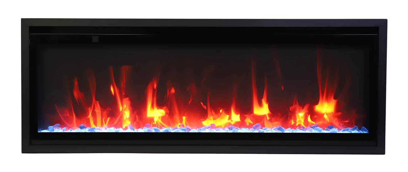 Symmetry Xtra Slim Smart Electric Fireplace | Amantii | Wifi Enabled | Buy Fireplaces Online