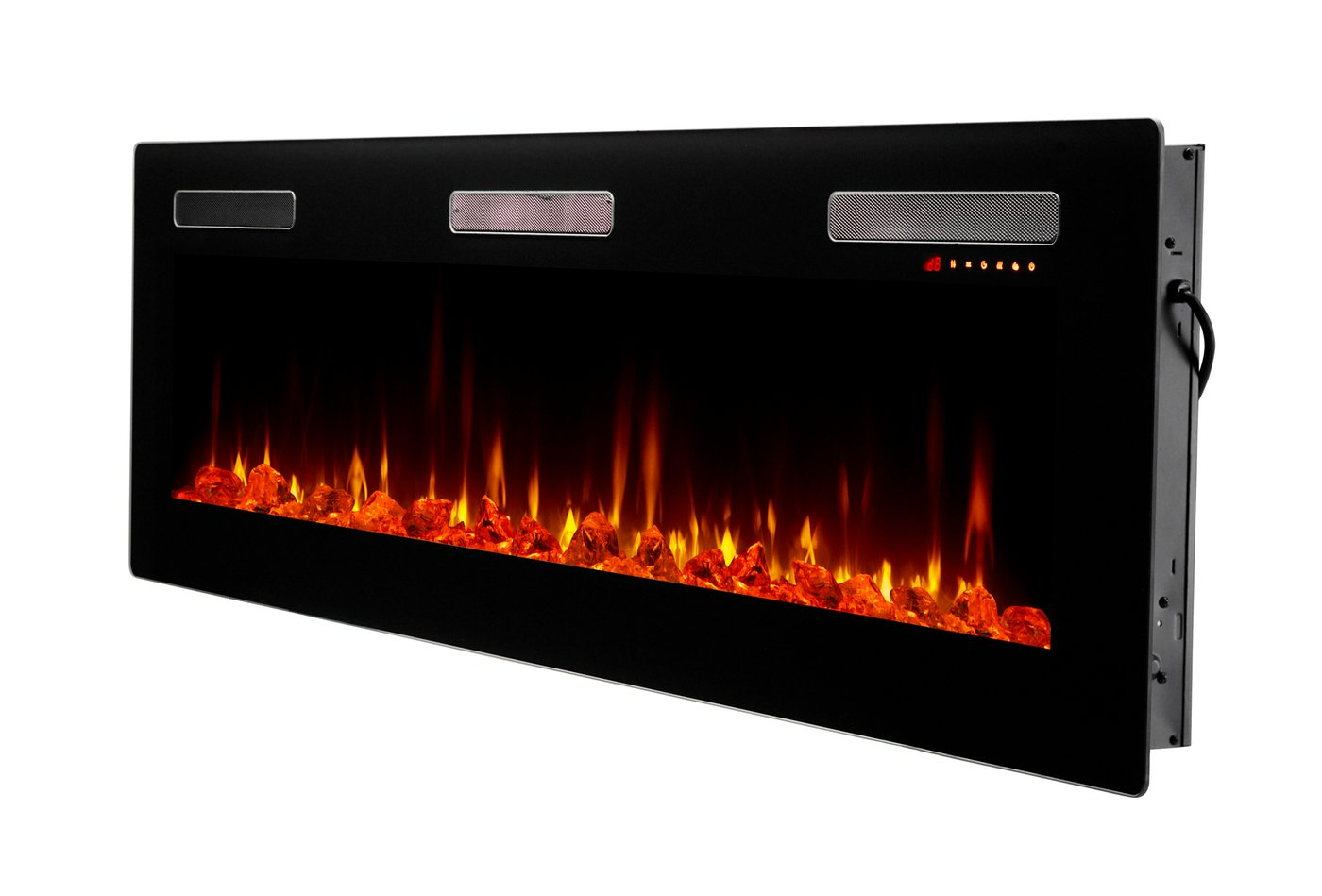 Wall/Built-In Linear Electric Fireplace | Dimplex - 72" Sierra