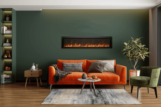 Panorama BI Extra Slim Smart Electric Fireplace | Amantii | Indoor | Outdoor | Buy Fireplaces Online