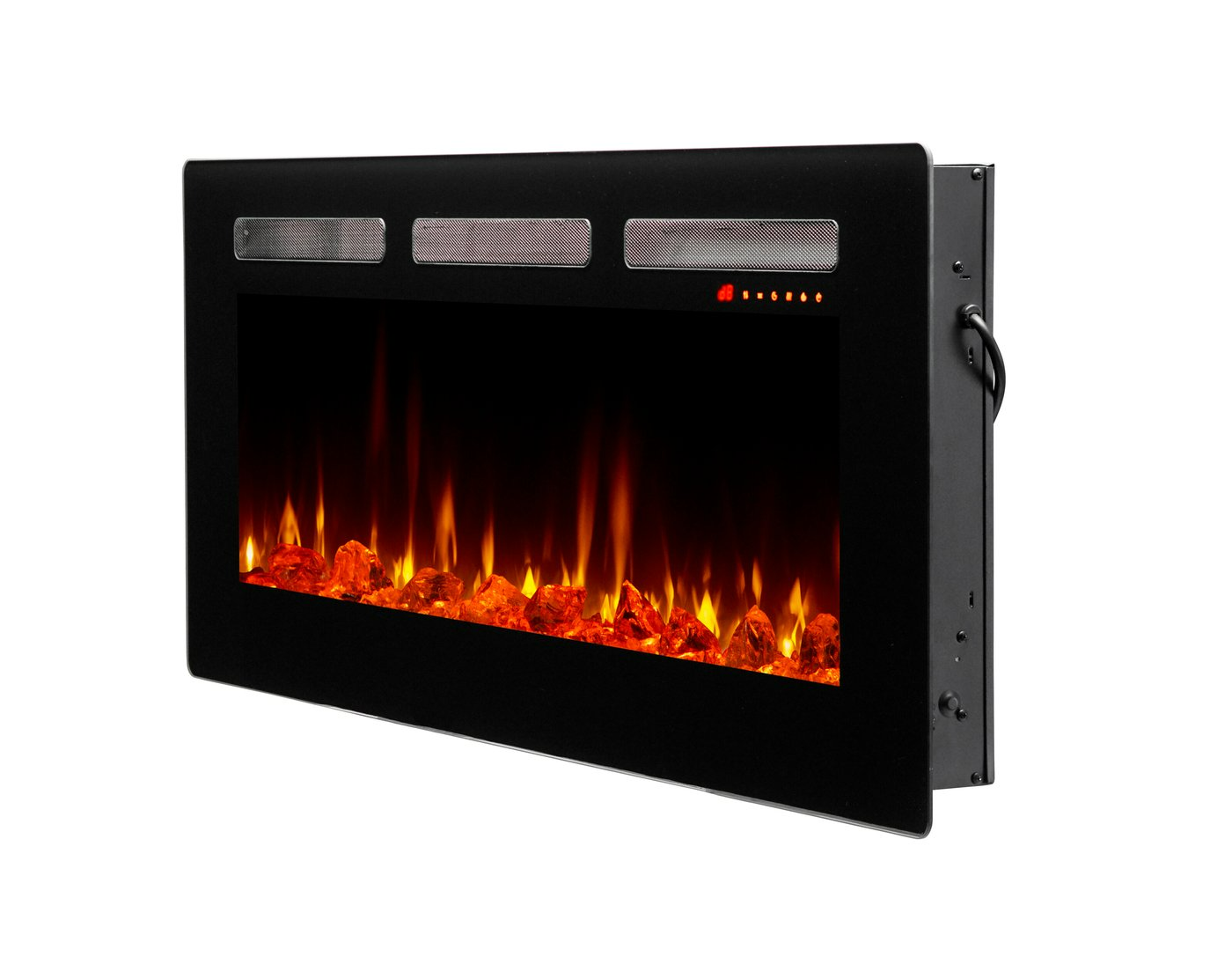 Wall/Built-In Linear Electric Fireplace | Dimplex - 48" Sierra