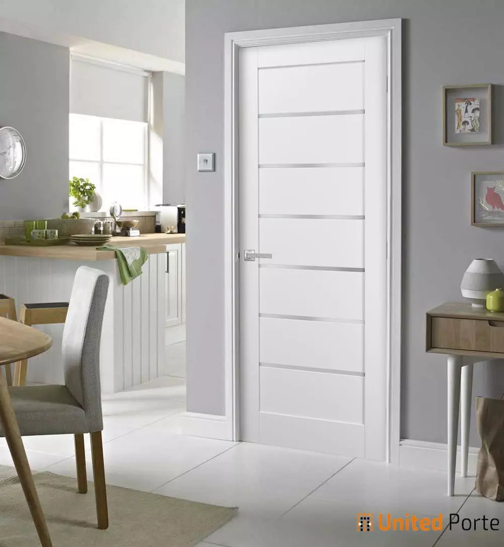 French Double Panel Lite Doors with Hardware | Bathroom Bedroom Interior Sturdy Door | Buy Doors Online