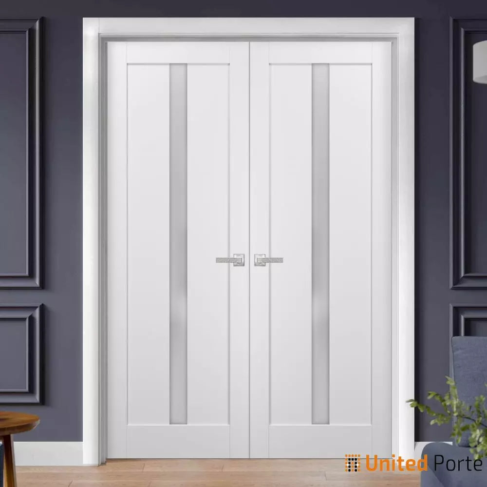French Panel Lite Door with Hardware | Bathroom Bedroom Interior Sturdy Doors | Buy Doors Online