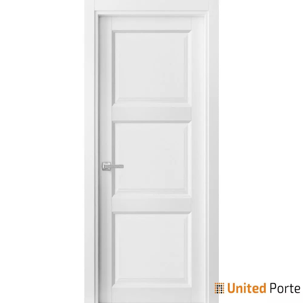 French Panel Solid Door with Hardware | Bathroom Bedroom Interior Sturdy Doors | Buy Doors Online