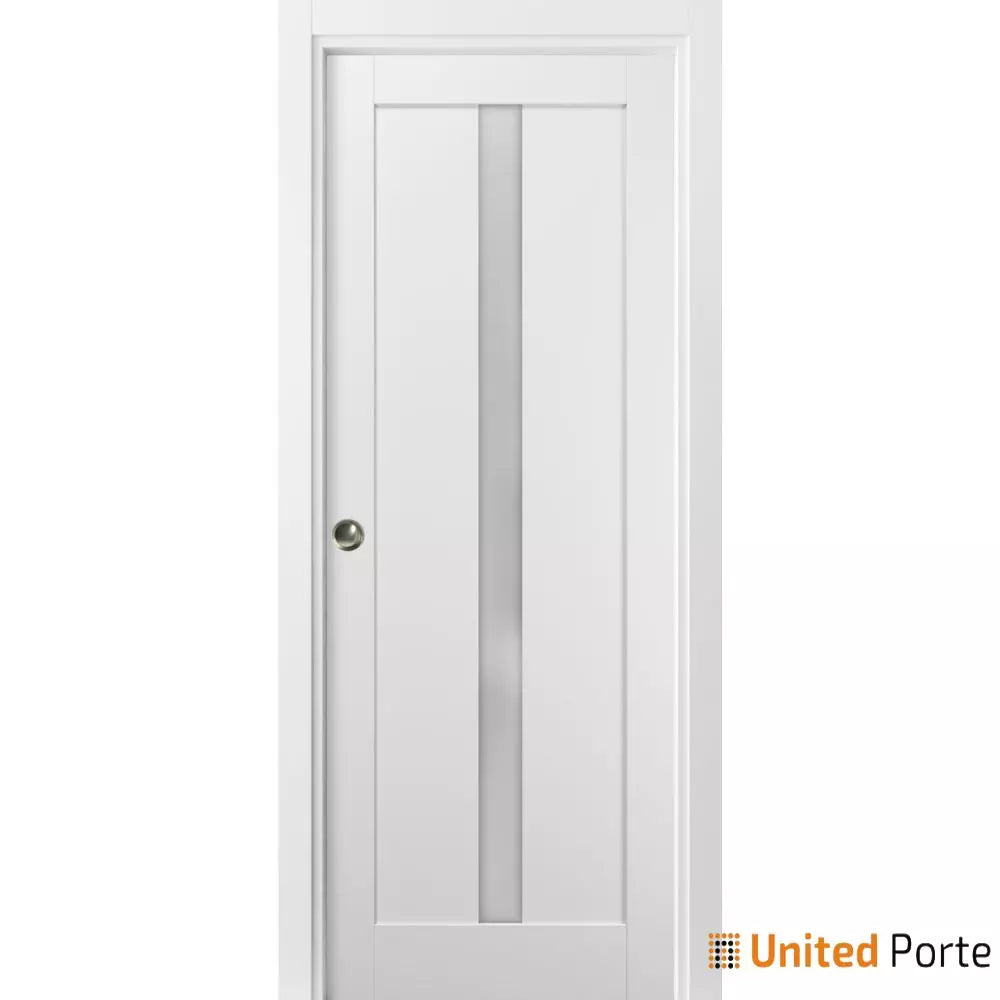 French Pocket Door with Frames | Solid Wood Interior Sliding Closet Sturdy Doors | Buy Doors Online
