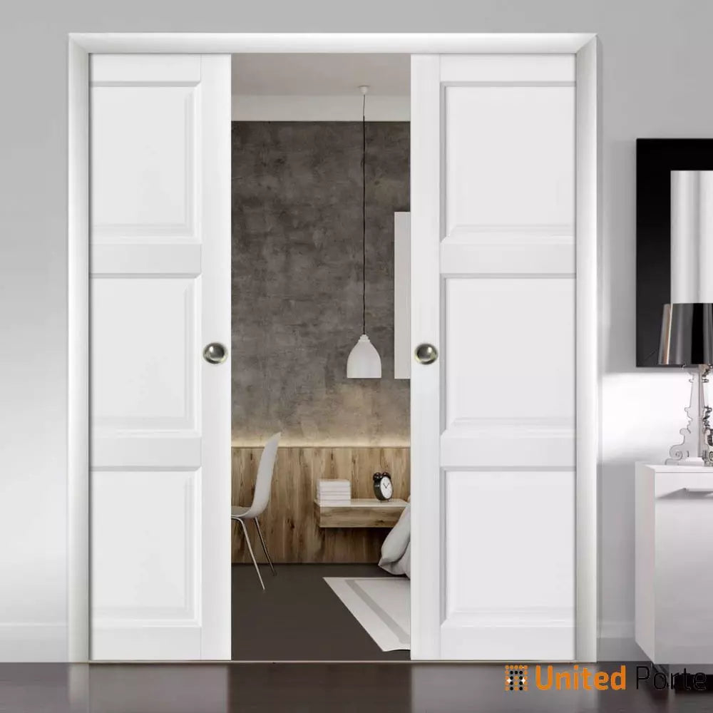 French Pocket Door with Hardware | Solid Wood Interior Sturdy Doors | Buy Doors Online