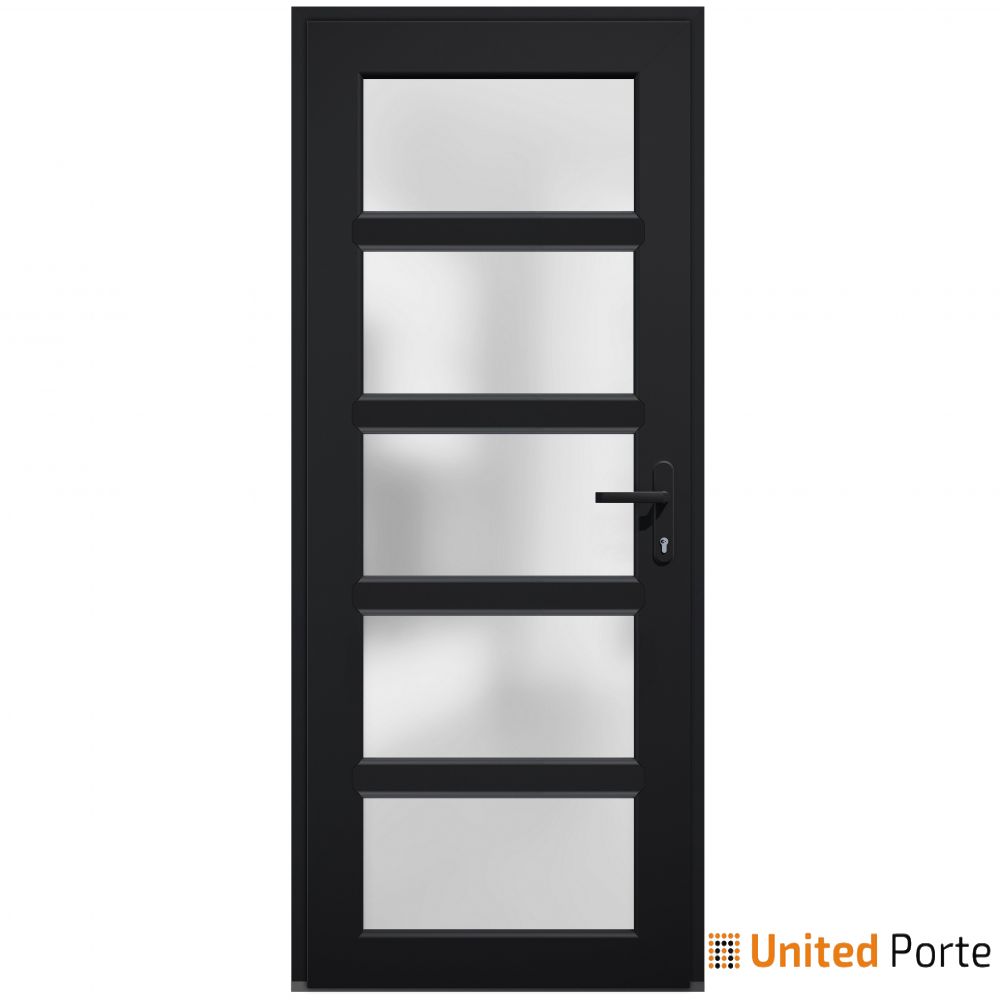 Front Exterior Prehung Fiber Glass Door with Frosted Glass | Commercial and Residential Doors | Buy Doors Online