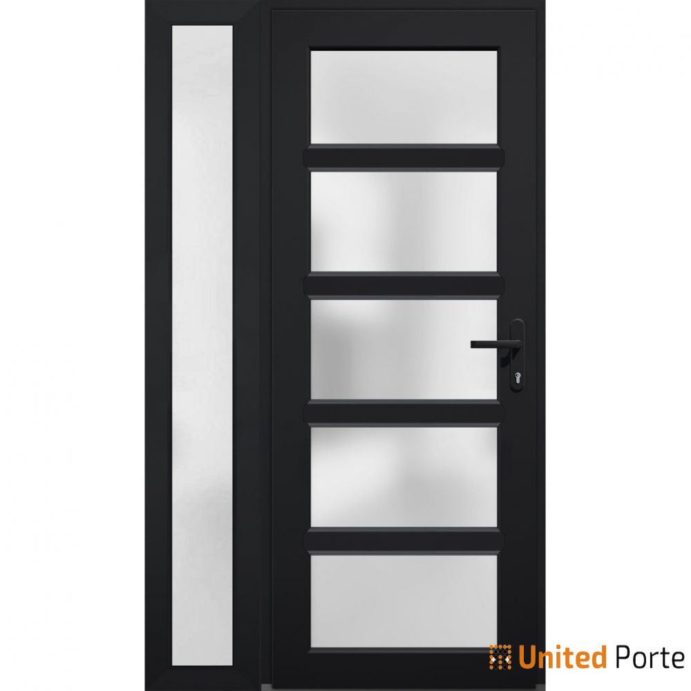 Front Exterior Prehung Fiber Glass Door with Frosted Glass | Commercial and Residential Doors | Buy Doors Online