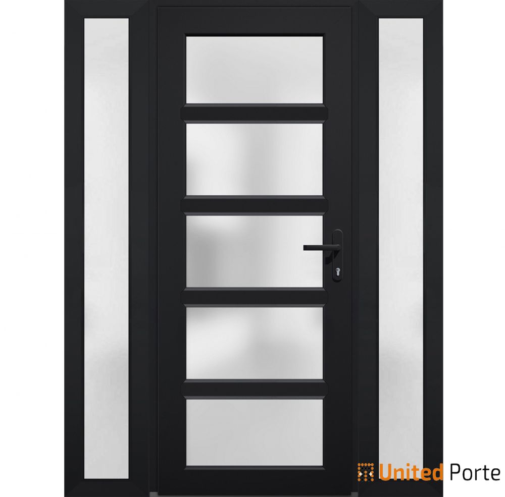 Front Exterior Prehung Fiber Glass Door with Frosted Glass | Commercial and Residential Doors | Buy Doors Online