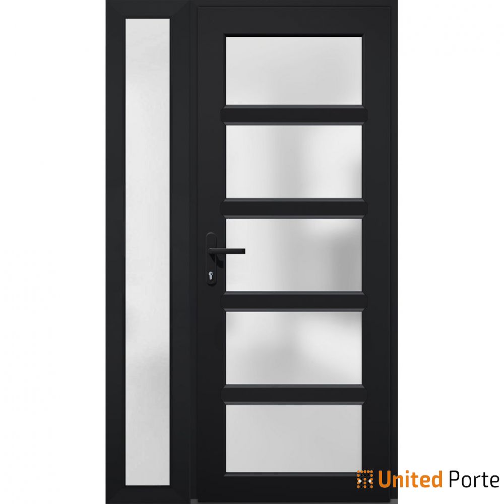 Front Exterior Prehung Fiber Glass Door with Frosted Glass | Commercial and Residential Doors | Buy Doors Online